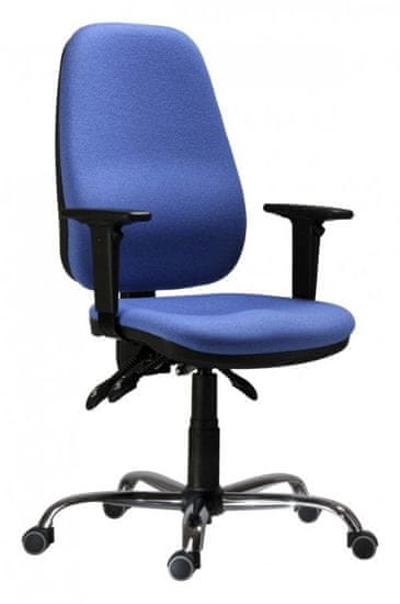 Artspect Kancelářská židle 1540 ASYN C - koženka modrá