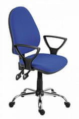 Artspect Kancelářská židle Panther ASYN C - koženka sv.šedá