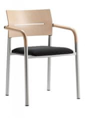 Artspect Konferenční židle Aluform_3 6431-101 - Hnědá
