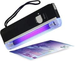 INTEREST UV tester bankovek s bílou svítivou diodou (LED).