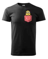 Fenomeno Pánské tričko Mimoň Velikost: L, Barva trička: Černé