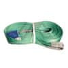 Forankra Závěsný popruh plochý s oky, zelený, šíře 60mm, 2000kg, délka 2m