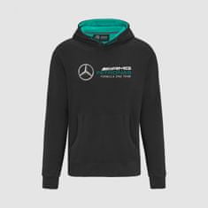 Mercedes-Benz mikina AMG Petronas F1 černo-tyrkysovo-šedá S