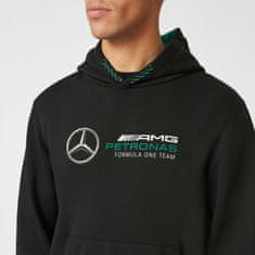 Mercedes-Benz mikina AMG Petronas F1 22 černo-tyrkysovo-šedá S