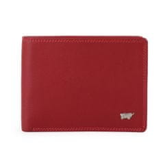Braun Büffel Pánská kožená peněženka Golf 2.0 90333-051 červená