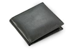 Arwel Černá pánská kožená peněženka Adodine