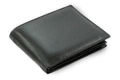 Arwel Černá pánská kožená peněženka Agapito