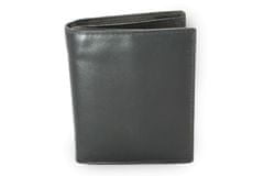 Arwel Černá pánská kožená peněženka Hudson