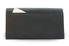 Arwel Černá kožená číšnická peněženka Lila