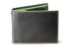 Arwel Černo zelená pánská kožená peněženka Marston