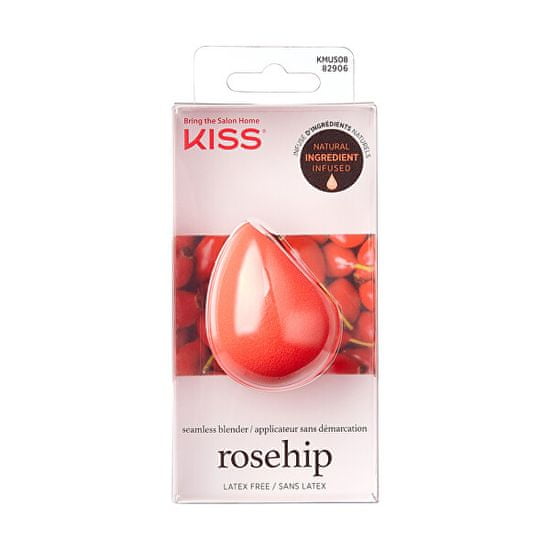KISS Houbička na make-up pro citlivou pleť Rosehip (Infused Make-up Sponge)