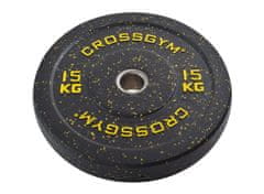 FitnessLine Kotouč Bumper Plate CrossGym - 15 kg