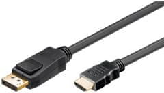 Kabel Display Port - HDMI Goobay Gold - 3 m