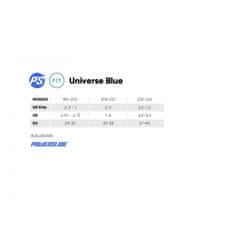 POWERSLIDE Nastavitelné DĚTSKÉ KOLEČKOVÉ BRUSLE PHUZION Universe se 3 kolečky - Blue (modré), 33 - 36