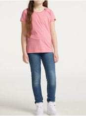 Ragwear Růžové holčičí basic tričko Ragwear Violka 128