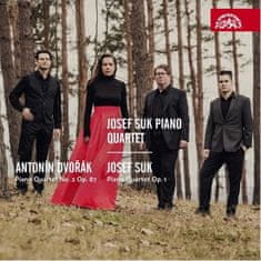 Klavírní kvarteto Josefa Suka: Antonín Dvořák, Josef Suk - Klavírní kvartety - CD