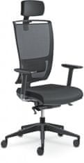Artspect Kancelářšká židle Lyra Net 201-SYS - Oranžová