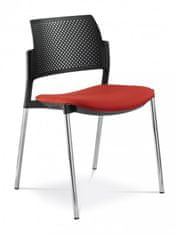 Artspect Konferenční židle Dream+ 100-BL-N4 - Červená
