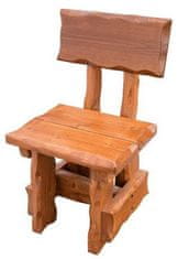Artspect BEN - zahradní židle ze smrkového dřeva, lakovaná 55x53x94cm - Týk lak