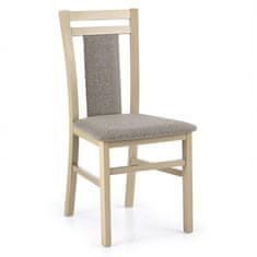 Artspect Dřevěná jídelní židle Hubert- 45x51x90cm - Dub sonoma
