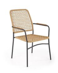 Artspect Zahradní židle 59x62x90cm - Přírodní