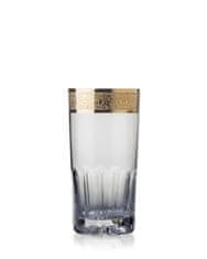 Bohemia Crystal Ručně broušené sklenice na vodu a nealko Romantic 350ml (set po 2ks)