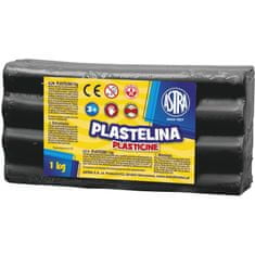Astra Plastelína 1kg Černá, 303111024