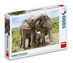 Dino Sloní rodina 1000 dílků