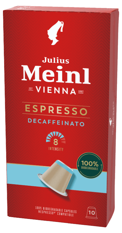 Julius Meinl Kompostovatelné kapsle Inspresso Espresso Decaf