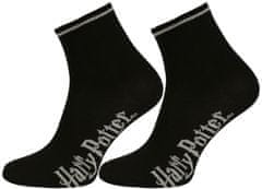 Černé ponožky se zlatým nápisem Harry Potter, 31-34 EU 