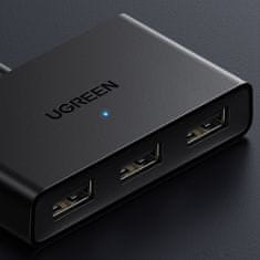 Ugreen CM409 Switch adaptér 3x USB 2.0, černý