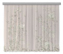 AG Design Designový závěs Pastelové květy 180 x 160 cm