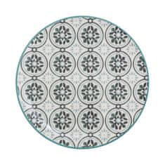 Secret de Gourme Dezertní talíř La Dolce Vita O22,5 cm, s květinovým motivem