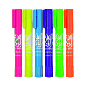 The Pencil Grip,Inc. Thin Stix, sada 6ks neonových barev