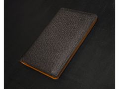 Finebook Kožené pouzdro Saffiano CAMEL pro diáře či zápisníky A5