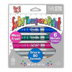 The Pencil Grip,Inc. Thin Stix, sada 6ks metalických barev