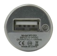 Compass Nabíječka telefonu 230/12V 2,1A (Iphone, miniUSB, microUSB, USB-C)