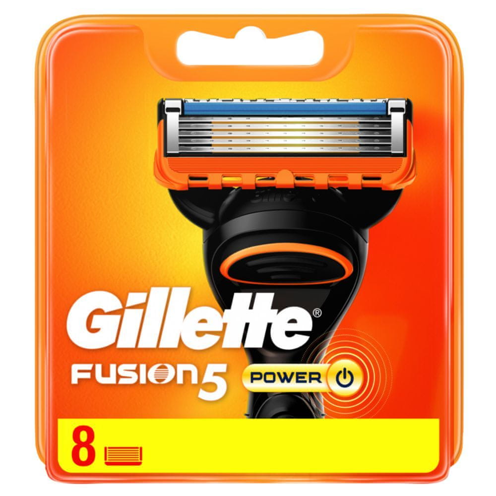 Gillette Fusion Power Náhradní hlavice k holicímu strojku 8 ks