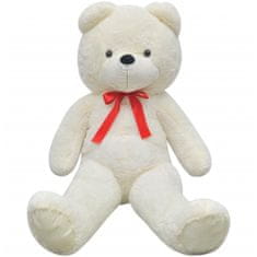 Greatstore Plyšový medvěd hračka bílý 170 cm