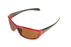 Icona Sportovní sluneční brýle Fire red - polar (hnědá čočka)