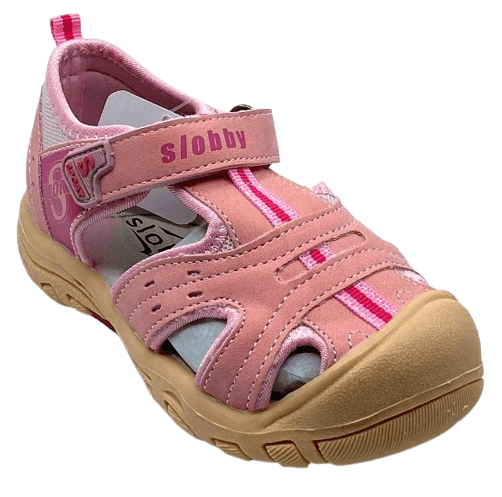 Slobby dívčí sandály 151-0022-T7 růžová 24