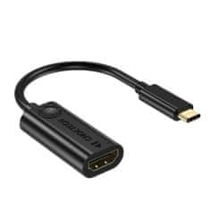 Choetech HUB-H04 adaptér USB-C Thunderbolt 3 / HDMI 2.0 4K 60Hz M/F, černý