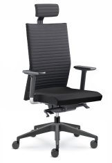 Artspect Kancelářská židle Element 435-SYS - černá/černá