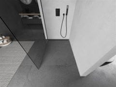 Mexen Kioto sprchová zástěna walk-in 50x200 cm 8 mm, černá, transparent (800-050-101-70-00)