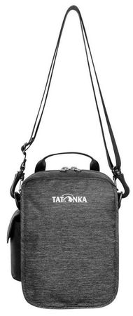 polstrované praktické stylové pouzdro Tatonka Check In XT off black černá opasek