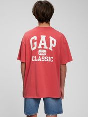 Gap Teen organic tričko logo Classic 8