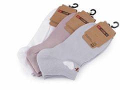 Kraftika 3pár (vel. 39-42) mix dámské bavlněné ponožky kotníkové