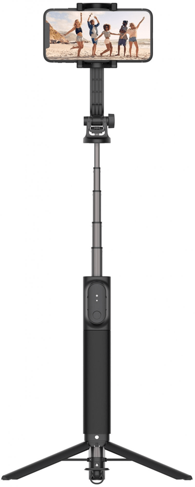 FIXED Selfie stick s tripodem Snap XL a bezdrátovou spouští, 1/4" šroub, černý, FIXSN-XL-BK