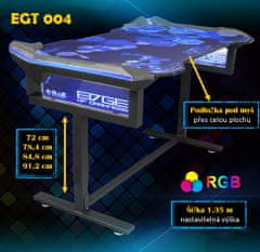 EGT004, RGB LED, černá/modrá (EGT004BKAA-IA)