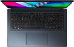 ASUS Vivobook Pro 15 OLED (M3500, AMD Ryzen 5000 Series), modrá (M3500QC-OLED079W)